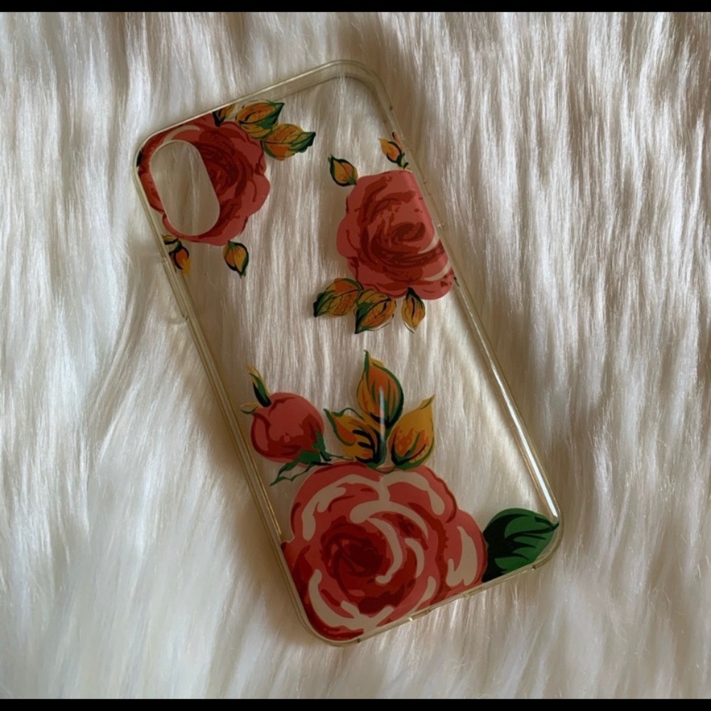 Floral iPhone XS case